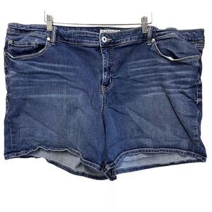 Women's Blue Denim Shorts